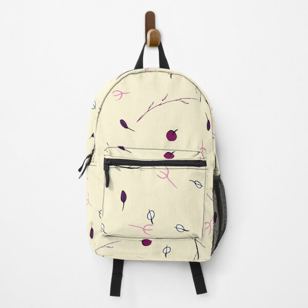 Item preview, Leaves and branches falling on a cornsilk background designed and sold by by Mònica Roca.
