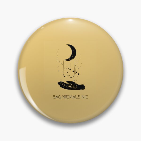Item preview, Sag niemals nie | Yellow Background designed and sold by RM-Journey.