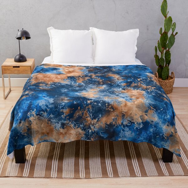 Item preview, Stunning Colorful Ethnic Tie Dye Pattern - Vintage Blue designed and sold by RoyalStarsPatts.