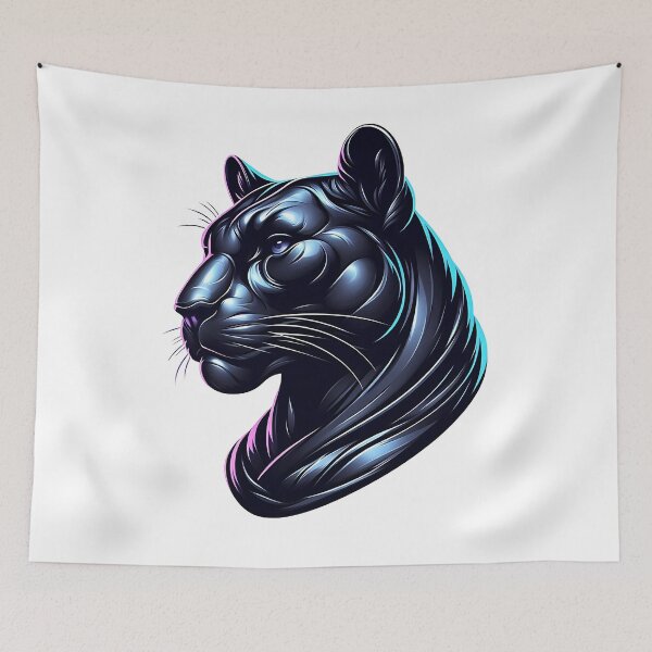 Item preview, Panther head - gloss illustration designed and sold by AD-Digital-Art.