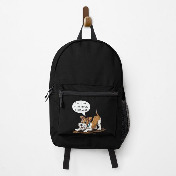 Item preview, Dog Digging Hole, Fox Terrier - Just One More I Promise designed and sold by Dog Terrier Lovers.
