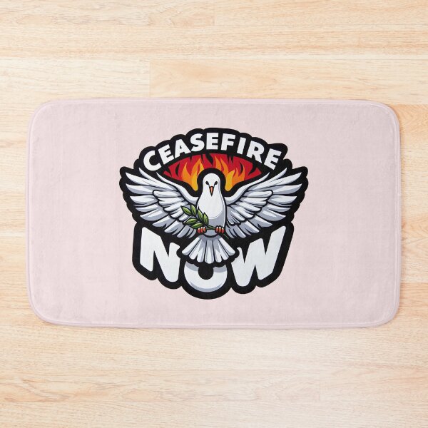 Item preview, Ceasefire NOW designed and sold by Delemore Art.