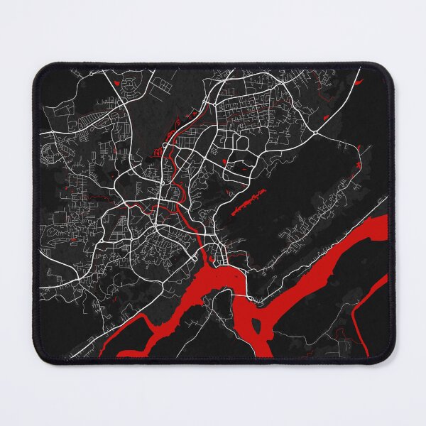 Item preview, Bandar Seri Begawan City Map of Brunei - Oriental designed and sold by deMAP.