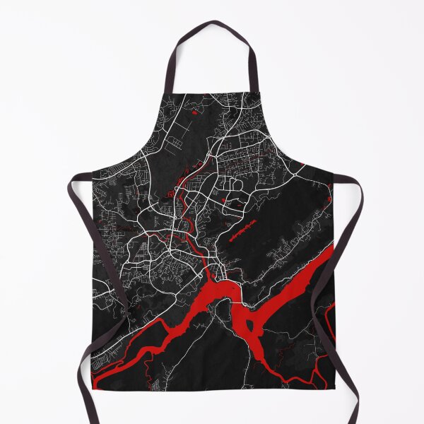 Item preview, Bandar Seri Begawan City Map of Brunei - Oriental designed and sold by deMAP.