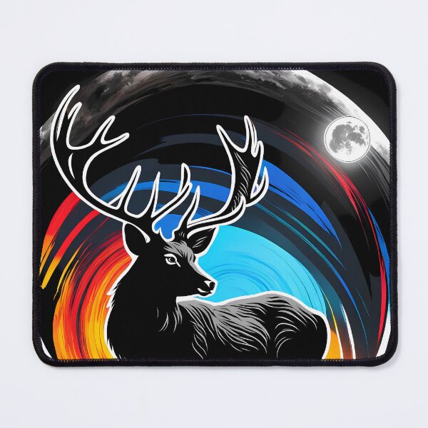 Item preview, Black Deer, Ai Generated Art designed and sold by ACC .