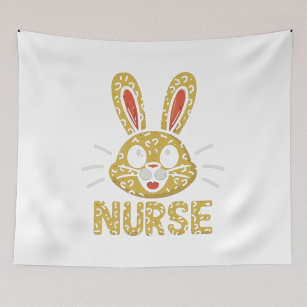 Artikelvorschau, Leopard-Häschen-Krankenschwester Frohes Ostertag-Krankenschwesterleben entworfen und verkauft von funnyshop222.