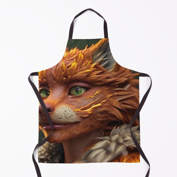 Artikelvorschau, Anthro Junglekatze Feuer entworfen und verkauft von Jasonfax.