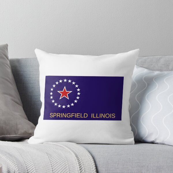 Item preview, Flag of Springfield, Illinois  designed and sold by abbeyz71.