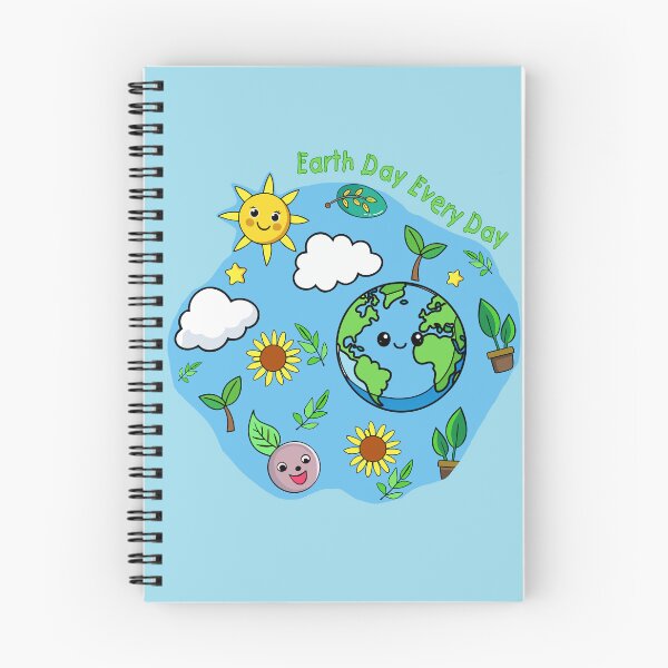 Item preview, Earth Day Every Day, celebrating earth day. designed and sold by HippoInkStudio.