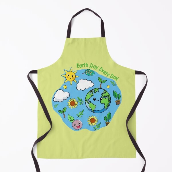Item preview, Earth Day Every Day, celebrating earth day. designed and sold by HippoInkStudio.