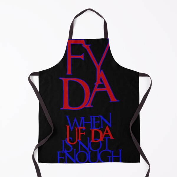 Item preview, Fy Da When Uff Da Is Not Enough Blue Outline designed and sold by OdetteMathieu.