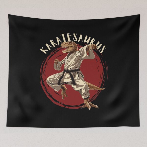 Item preview, Karatesaurus Rex Funny Martial Art designed and sold by PantatKiller.