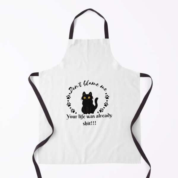 Item preview, Don't blame me Your life was already shit - cat lovers designed and sold by ZekoStick.