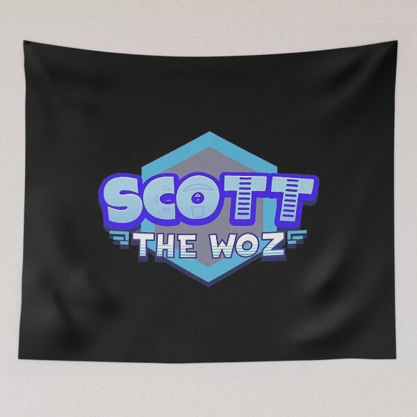 Item preview, Scott The Woz Logo designed and sold by MiaMurra.