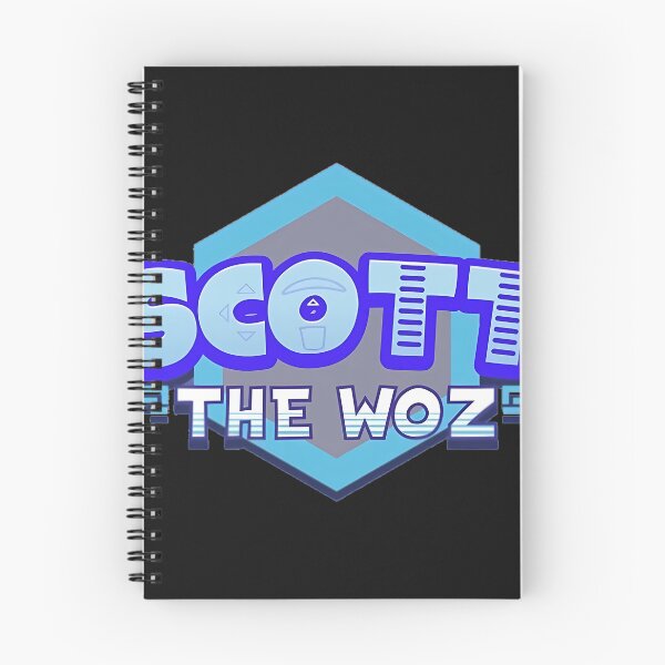 Item preview, Scott The Woz Logo designed and sold by MiaMurra.