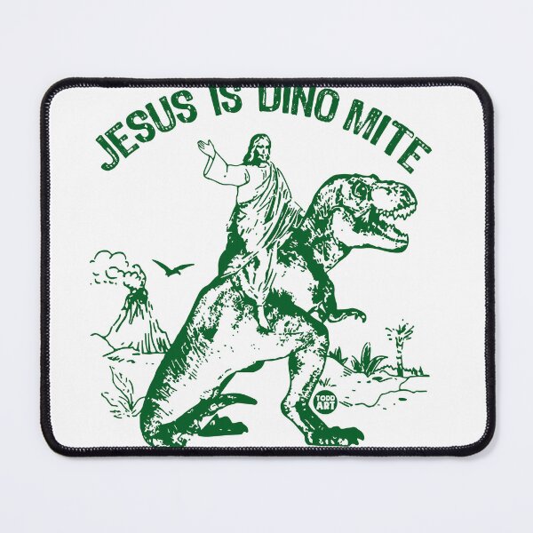 Item preview, JESUS IS DINO-MITE designed and sold by TODD GOLDMAN.