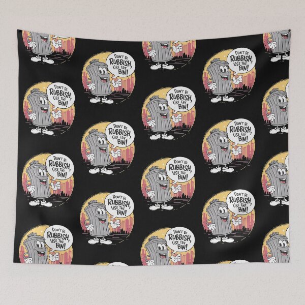 Item preview, Dont Be Rubbish Use The Bin designed and sold by Krieghorn.