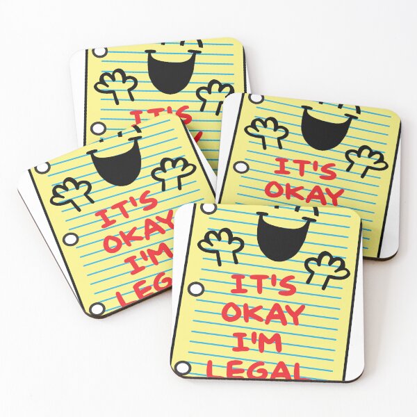 Item preview, ITS OKAY I'M LEGAL designed and sold by TODD GOLDMAN.