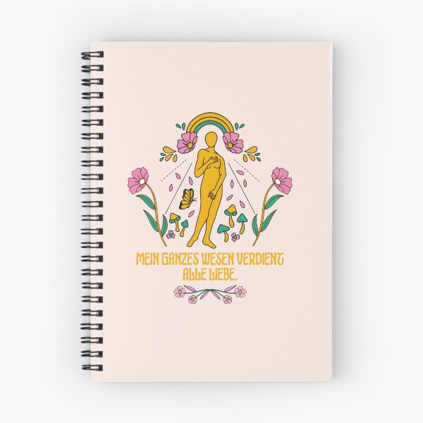 Item preview, Mein ganzes Wesen verdient alle Liebe. | Aesthetic Floral | Pink Background designed and sold by RM-Journey.