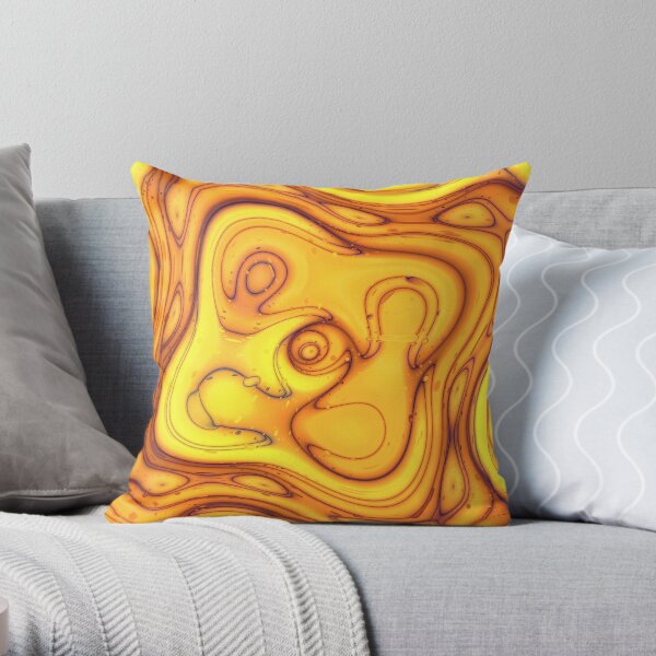 In The Temple Of Helios 15 Throw Pillow