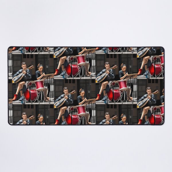 Item preview, Genoise Life Buskers Bring Urban Scarlet To Street designed and sold by AdiaaJones.