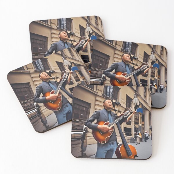 Item preview, Music Genoise Life Buskers Bring Urban Scarlet To Street  designed and sold by AdiaaJones.