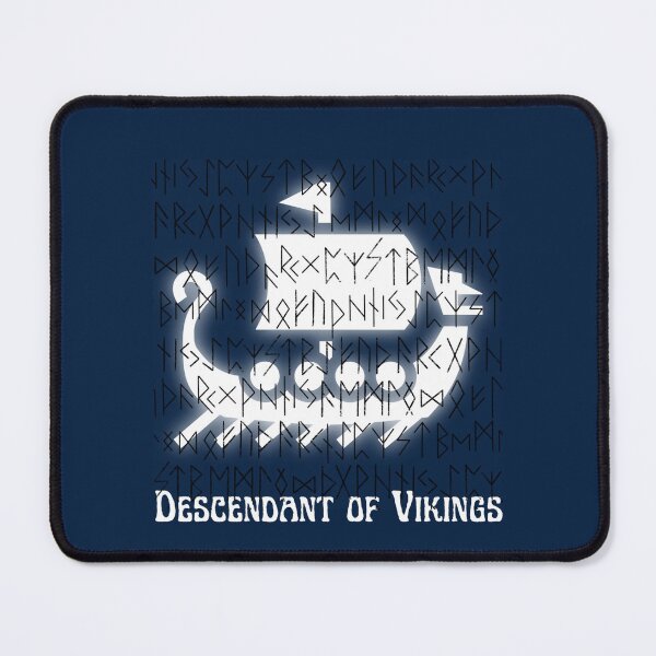 Item preview, Descendant of Vikings. Cool Viking Ship designed and sold by Rebel-Design.