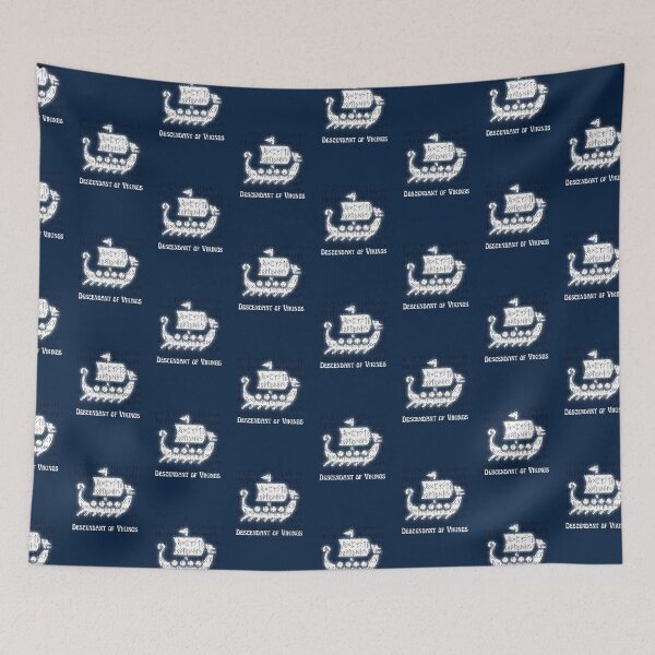 Item preview, Descendant of Vikings. Cool Viking Ship designed and sold by Rebel-Design.