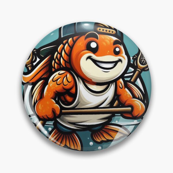 Item preview, Lacrosse Goldfish designed and sold by SportsMomsRock.