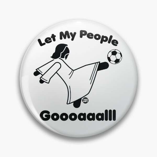 Item preview, JESUS LET PEOPLE GOAL SOCCER designed and sold by TODD GOLDMAN.