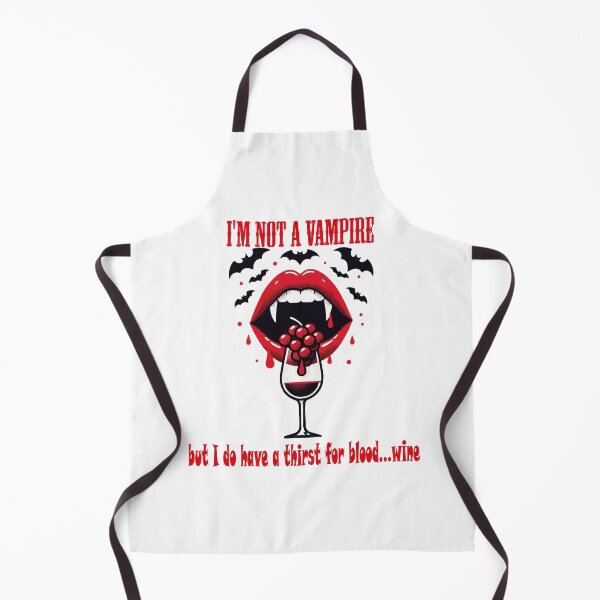 Item preview, I'm not a vampire, but I do have a thirst for blood...wine designed and sold by KIWI200ART.