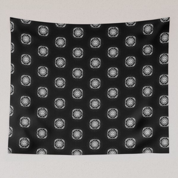 Item preview, Monochrome Mystic sun with face designed and sold by MonochromeEcho.