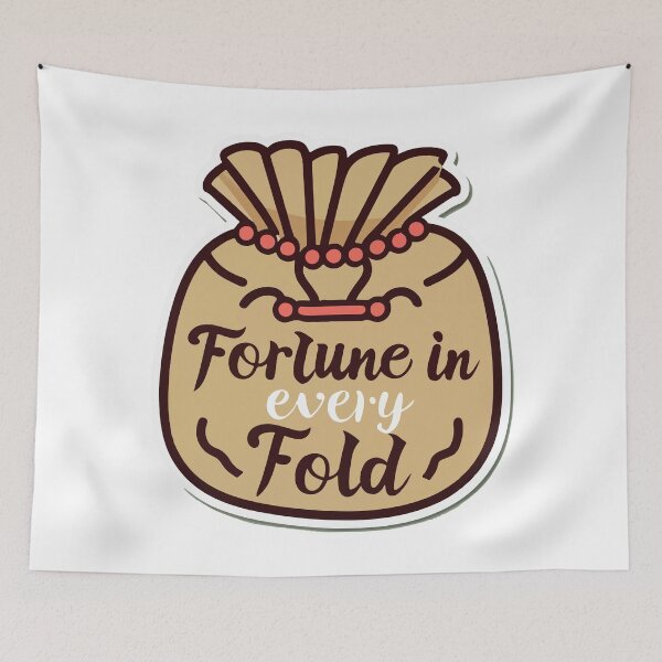 Item preview, Fortune in Every Fold - Folklore Treasure Bag designed and sold by NiftyWrx.