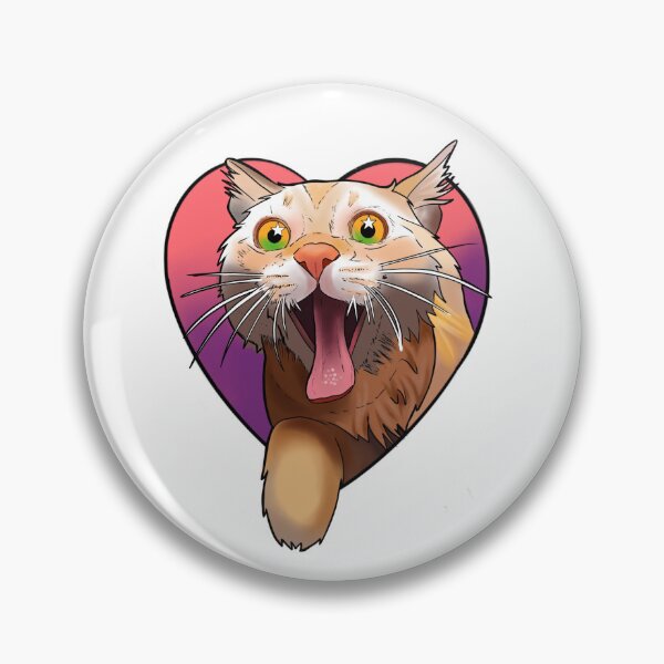 Item preview, Happy Love Cat designed and sold by inknscribbles.