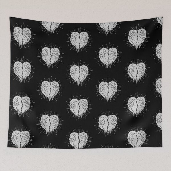 Item preview, Monochrome Skeleton hand with heart designed and sold by MonochromeEcho.