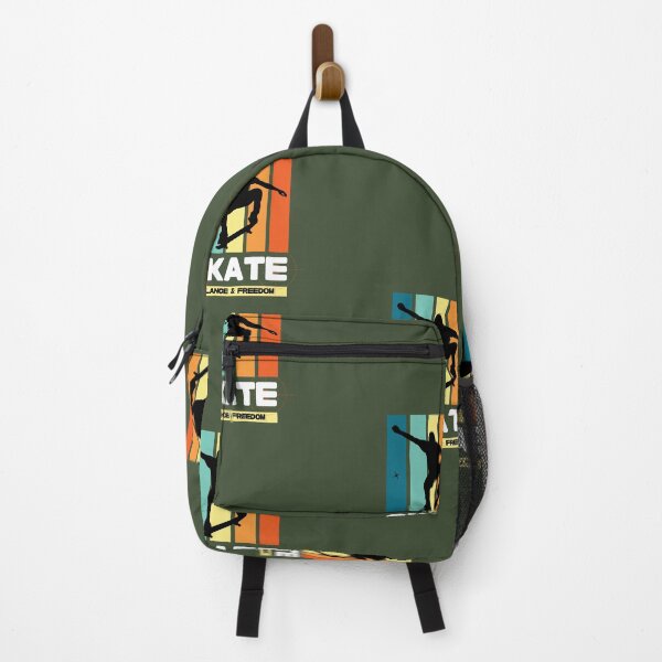 Item preview, SKATE - Balance & Freedom | Green Background designed and sold by RM-Journey.
