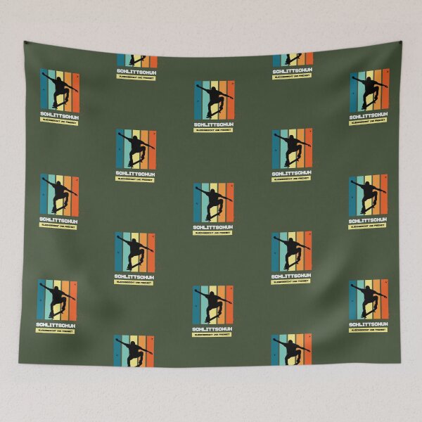 Item preview, SKATE - Balance & Freiheit | Green Background designed and sold by RM-Journey.