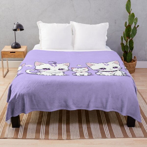 Item preview, Cute Lilac cats! designed and sold by Paxy Designs.