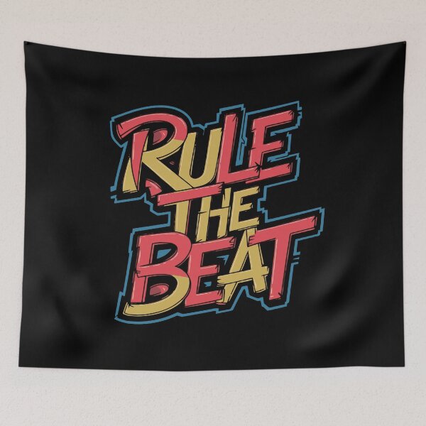Item preview, Rule the beat, street art culture designed and sold by Pflugart.