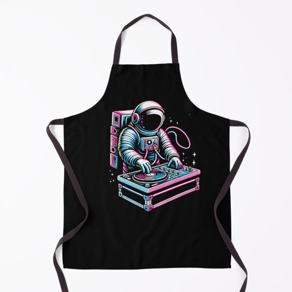 Item preview, Retro Astronaut DJ Funny Astronaut designed and sold by KsuAnn.