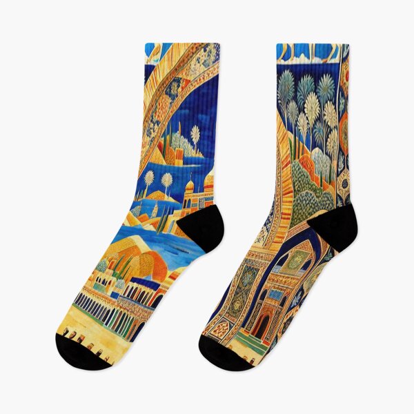 Item preview, Persian Art City Arch designed and sold by ArtHistoryPrint.