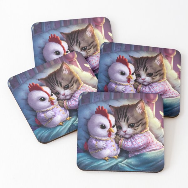 Item preview, Kitten and chick designed and sold by M-Y-A-R-T-.