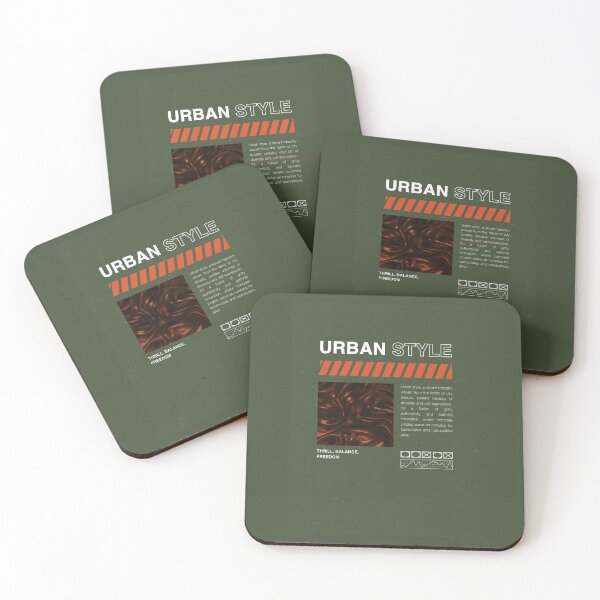 Item preview, Urban Style | Green Background designed and sold by RM-Journey.
