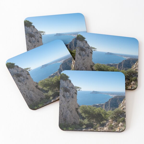 Item preview, Rocks and Mediterranean coast in Benidorm, Costa Blanca designed and sold by Adriana Mueller.
