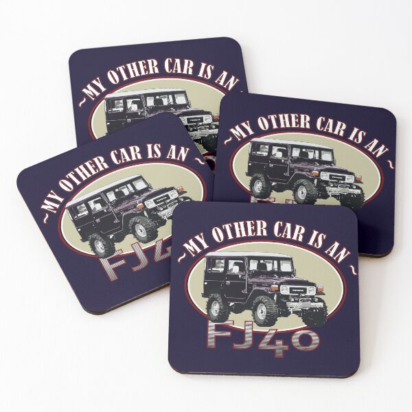 Item preview, My other car is a FJ40 (on purple background) designed and sold by Groenendijk.