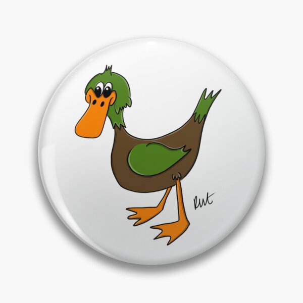 Item preview, Cartoon Mallard Duck designed and sold by RVTurner.