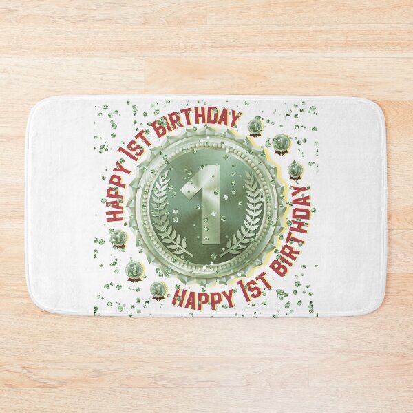 Item preview, Happy 1st Birthday Funny Funny  Gifts 1 Year Old  designed and sold by MatthewViews.