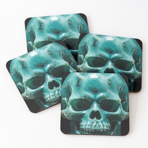 Item preview, Crystal Skull (Amazonite) designed and sold by Zendragon-Store.
