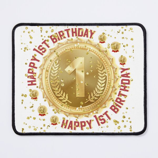 Item preview, Happy 1st Birthday Funny Funny  Gifts 1 Year Old  designed and sold by MatthewViews.