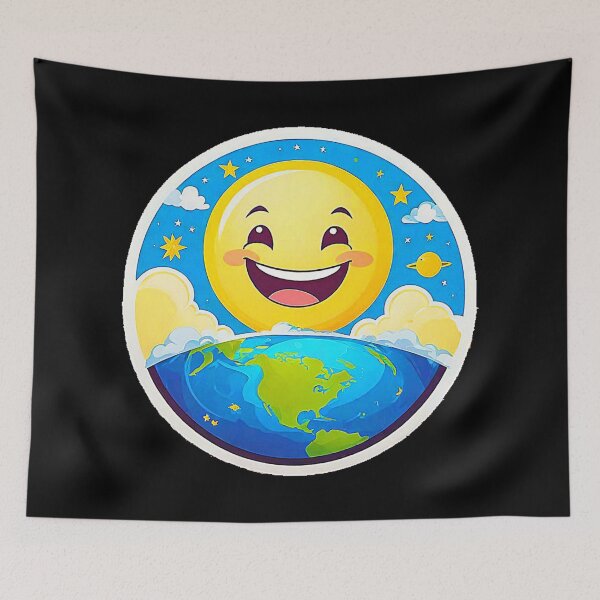 Item preview, Happy Ecology Sun. designed and sold by Giulivo Store Graphic.